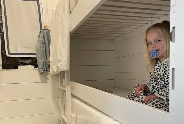 vakantie slapen donker vuilniszakken